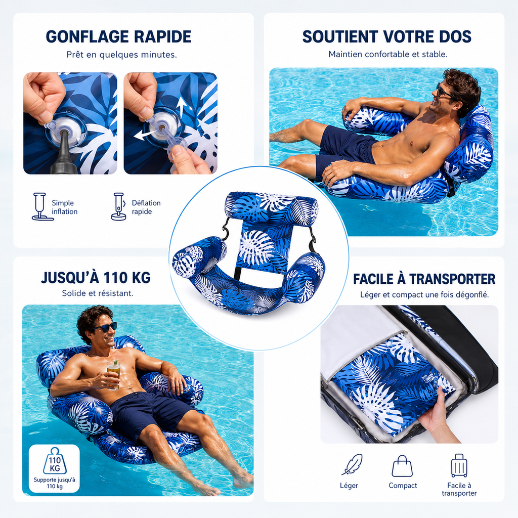 Fauteuil flottant AquaPlage